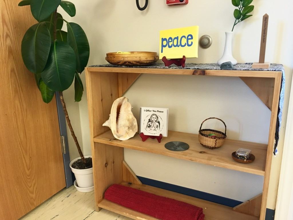 Montessori Peace Shelf